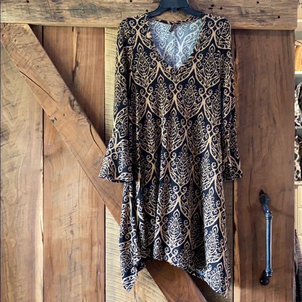 Bell Sleeved Dress